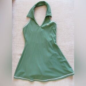 Set Active sport body tennis dress, green